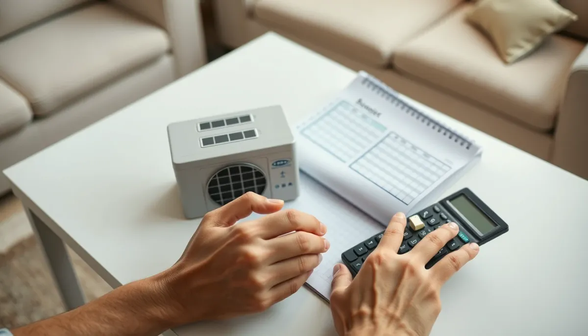 Calcul du reste à charge après TVA réduite et aides pour une climatisation réversible