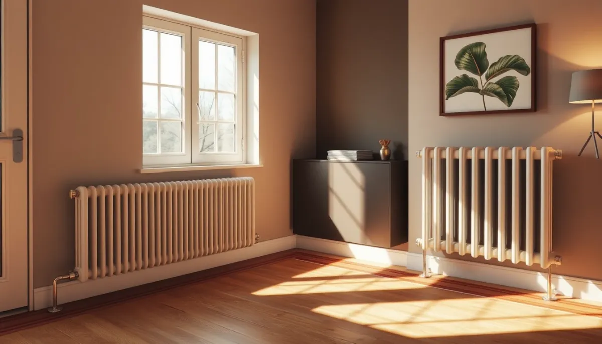 Comparaison entre plancher chauffant et radiateurs dans une installation de PAC air/eau